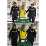 2 PERSONAS CAPTURADAS POR EL PRESUNTO DELITO DE TRAFICO, FABRICACION O PORTE DE ESTUPEFACIENTES