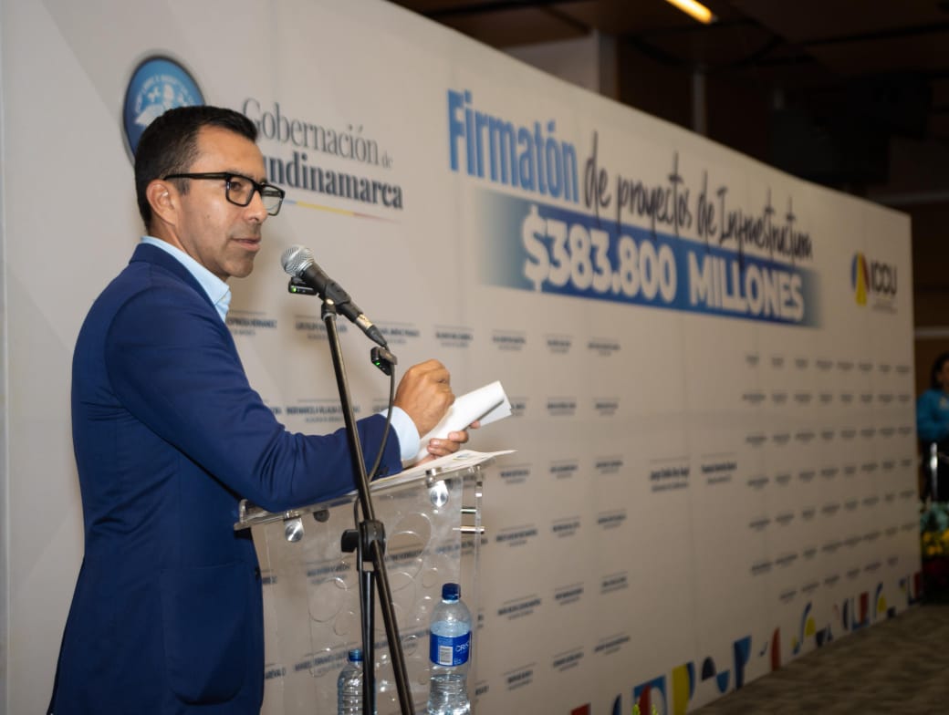 Gobernador Jorge Rey destina más de $383.000 millones para la infraestructura vial y vertical de 102 municipios de Cundinamarca