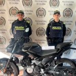 PLANES DE ANTECEDENTES CONTINÚAN GENERANDO BUENOS RESULTADOS EN EL MUNICIPIO DE GIRARDOT  DOS MOTOCICLETAS FUERON RECUPERADAS